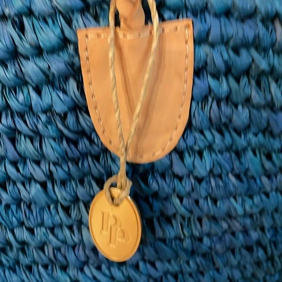 Gorgeous PP Straw Bag, new without tags - Picture 3 of 5